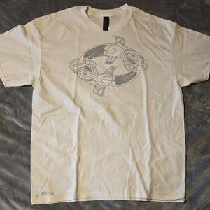 Gildan Cream Graphic Tee